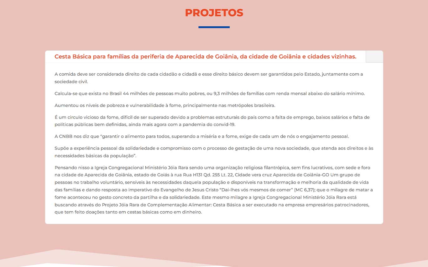 Igreja Ministério Jóia Rara